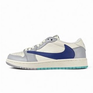 NIKE Bape x Air Jordan 1 Low 米藍煙灰流09 波鞋 板鞋 籃球鞋 運動鞋