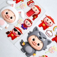 ✨Store Recommended✨Pig A Pig Counterattack Avatar Decorative Roll Sticker Animation GGbond Cute Stic