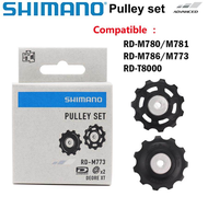 Shimano ล้อคู่มือตัวเปลี่ยนเกียร์ด้านหลังสำหรับ4700 5800 6800 R8000 M6000 M7000 M8000 M9100 6700 Deo