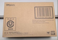 全新 SHF Dragon Ball SSGSS SON GOKU Kaio Ken  Event Exclusive Color Edition 龍珠 超藍 孫悟空 界王拳 SDCC 2021  S