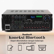 Power Amplifier Audio Karaoke Bluetooth Eq 500 Watt / Ampli Sound System