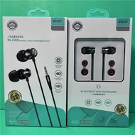 Wired Earphones Subwoofer HIFI Metal Earphones Red Black Cool Gifts Eating Chicken Game Wired Earpho