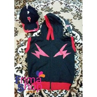 For Sale Boboiboy Halilintar Costume Hat + Vest Ready Stock