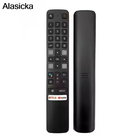 For TCL Android 4K LED Smart TV RC901V FMR1 No Voice Remote Control 43P725 65C728 50P728 L32S525 65C
