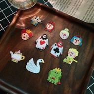 【迷你燙貼/胸章 | 童話系列 】小紅帽 大野狼 白雪公主