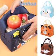 LANHUA Cartoon  Lunch Bag, Thermal Bag  Cloth Insulated Lunch Box Bags, Convenience Lunch Box Accessories Portable Tote Food Small Cooler Bag