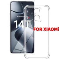 Shockproof Transparent Silicone Case FOR Xiaomi 15U 15 14TPro 14U 14Pro 13U 13Pro 12sU 12Pro 12X 11U