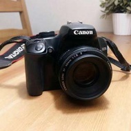 Canon 1000d With 50mm 1.8 lens