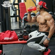 Fitness-Muscle Brothers Gymshark Running Fitness Sports Pants Stitching Slim-Fit Casual