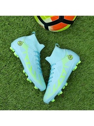 Zapatos de fútbol de alta calidad para hombre con suela antideslizante, cómodos y transpirables, estilo femenino para adultos con cordones para entrenamiento