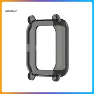  Clear TPU Protective Bumper Case Cover Shell for Xiaomi Huami Amazfit Bip Lite