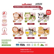 BabiesFirst Feeding Set Animal / Feeding Set Bamboo / Peralatan Makan Bayi Set / Feeding Set Bayi