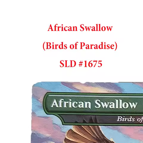Custom and Proxy Hight Quality Non Foil Cards African Swallow Crypt Ghast Expropriate Get Lost Meath