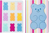 Ancor B'LOG Sweet Candy Exercise Book A5 Lined 48 Sheets 90 g Shrink 2 Pieces 2 Designs