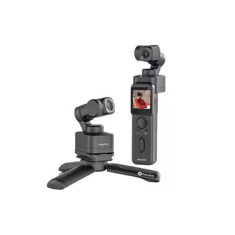 FeiyuTech Feiyu Pocket 3 Cordless Detachable 3-Axis Stabilizer Gimbal Camera 4K60fps Footage AI Trac
