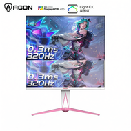 [China Plug Adapter Needed] AOC | Pink E-sports Computer Monitor 27 Inch