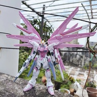 ZZNew High-Rise ModelHGCherry Blossom Powder Free Gundam 1/144Force Attack Free Assembly Model Toy D4EI