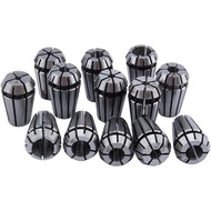 13 Pcs ER11 1-7mm Spring Collet Set Chuck Collet for CNC Engraving Machine & Milling Lathe Tool