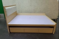 二手  二手傢俬 雙人床  5尺子母床  81*61*46″ (床褥尺寸77*60/73*31吋) #2302196