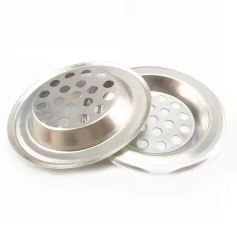 1PCS Kitchen Sink Filter Stainless Steel Mesh Sink Strainer Filter Bathroom Sink Strainer Drain Hole