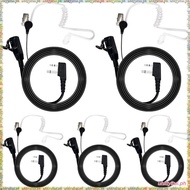 [L U T I] Walkie Talkie Headset Two Way Radio Ear Piece for  (5) for GXT1000VP4 LXT500VP3 GXT1050VP4