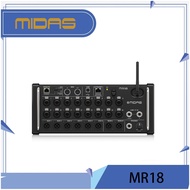 MIDAS MR18 18-channel wireless control digital mixing console