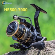 【Ready Stok】CORALOV HE500-7000 Reel Rel Pancing Rell Full Besi Murah Kuat 50 Kg Uk 7000 Reel Alat Pa