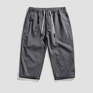 Three Quarter Pants Men Korean 3 Quarter Pants Unisex Shorts Couple's Shorts