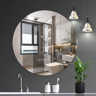 BW-6 Romantic House Acrylic Wall Hanging Mirror Self-Adhesive Dressing Mirror High Clearness Mirror Household Closet Doo