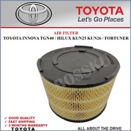 AIR FILTER - TOYOTA INNOVA TGN40 / HILUX KUN25 KUN26 / FORTUNER