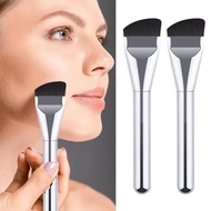 One-word Brush Stainless Steel Makeup Spatula Mixing Stick Set Eyeshadow Foundation Brush Face C2m8