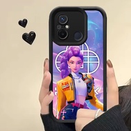 R7 K-POP Demon Hunters Silicone Casing for Xiaomi poco C55 Redmi 10C 12C 9C C31