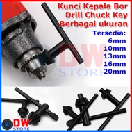 MATA Drill Head Key Drill Bit Drill Chuck Bit Size 6 10 13 16 20