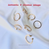 Dreammood Asteria 7 Pieces Rings Set