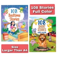 108 Animal Stories / 108 Bedtime Stories / 108 Aesop Fables / 108 Fairy Tales / Bible Stories / Chil