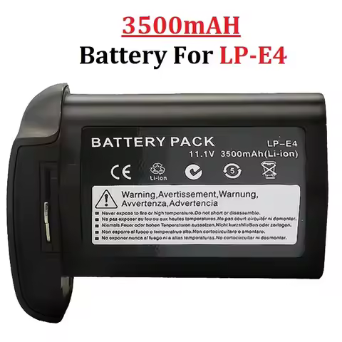 Original 3500mAh LP-E4 LP E4 LPE4 camera battery for Canon EOS 1D Mark III, EOS-1D Mark IV, EOS 1Ds 