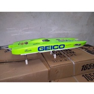RC Boat DTRC E32 brusless pro catamaran GEICO
