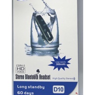 Original Samsung D10 Water Proof Wireless Bluetooth 4.1 Earphone Long 62 Hours Standby Hands free St