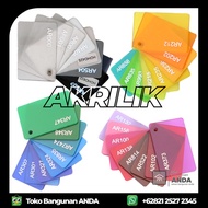 AKRILIK LEMBARAN / TEBAL 2mm - 5mm / WARNA 1