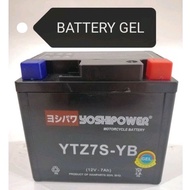 RS150 v1 RS150 v2 RS150 v3 BATTERY YTZ7S MAINTENANCE FREE BATERI MOTORSIKAL BATTERY GEL BATERI RS150