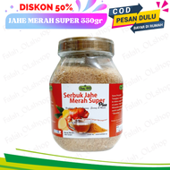 Jahe Merah Super RD Jahe Toples Jahe Merah Super RD Inayah Jahe Toples 330 gram