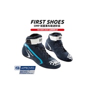 Official Agent OMP FIRST Fireproof Racing Shoes FIA Certified RV Rally Shoes Suede Leather LC