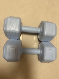全新 3KG 啞鈴一對 藍色 健身器材