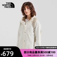 北面（The North Face）TheNorthFace北面冲锋衣女户外防水透气春季上新|5JYD N3N/白色 XL/170(建议拍小一码)