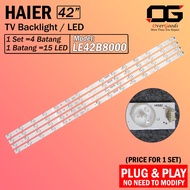 HAIER 42 Inch LE42B8000 LED Backlight TV / Light Bar | Lampu LED TV Haier 40"