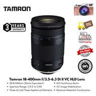 Tamron 18-400mm f/3.5-6.3 Di II VC HLD Lens Wide Angle Zoom Lens For Canon EF and Nikon F ( 3 Year W