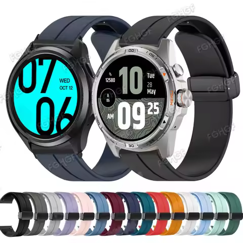 Sports Silicone Strap For TicWatch Pro 5 Enduro Replacement Wristband Bracelet For Ticwatch Atlas Wa