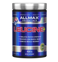AllMax Nutrition Leucine 400g ลิวซีนแบบผงขนาด 400 กรัม กระตุ้นการสังเคราะห์โปรตีน รักษามวลและส่งเสริ