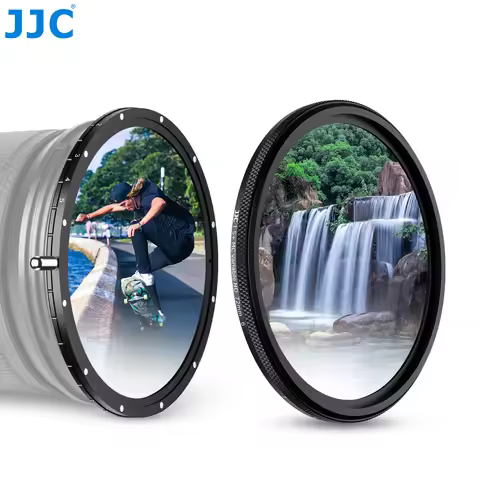 JJC True Color 67mm ND Filter Variable ND2.5-1000 No X Cross No Vignetting Multi-Coated Adjustable N