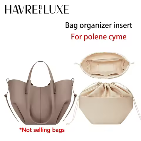 Bag Organizer Insert For Polene Cyme Bag Durable Fashion Bag Support Storage Inner Modification Bag 